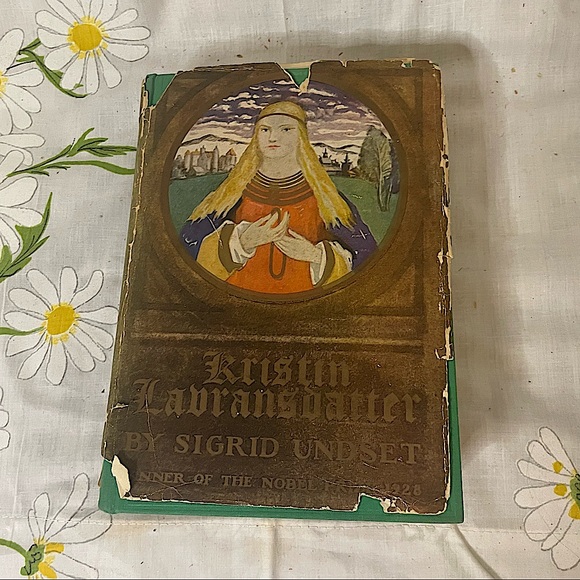 Vintage Other - Kristin Labransdatter, The Bridal Wreath, The Mistress of Husaby, The Cross 1945